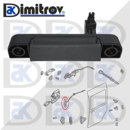 Дръжка вътрешна дясна врата Ford Tourneo Connect Transit Connect